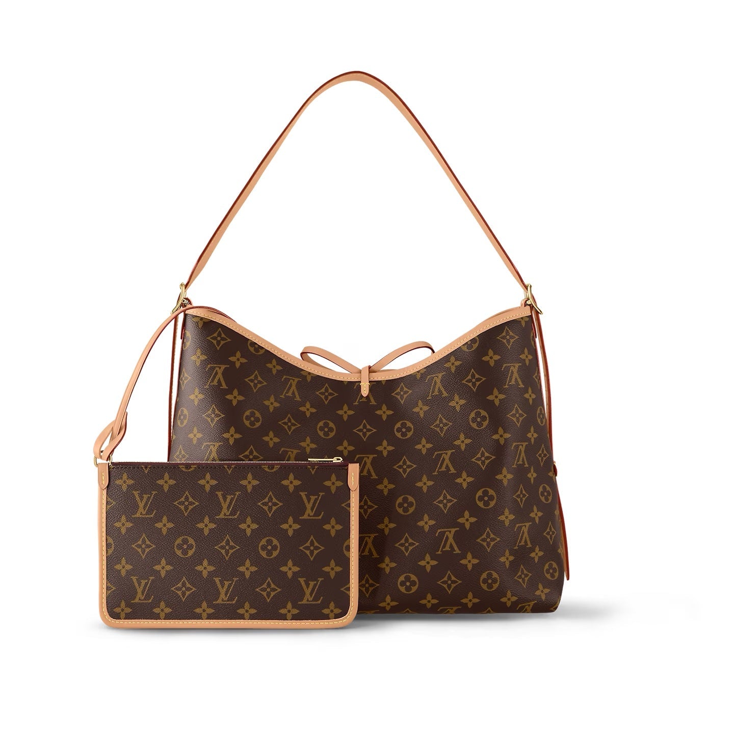 LOUIS VUITTON MONOGRAM CARRYALL MM BAG