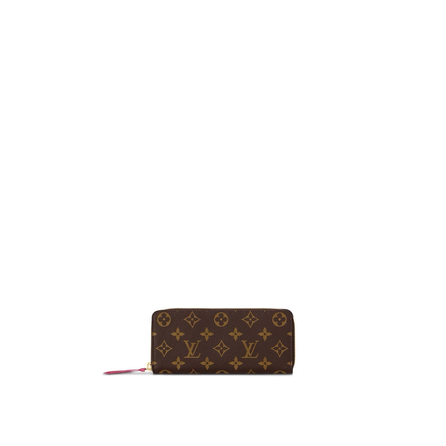 LOUIS VUITTON MONOGRAM CLÉMENCE WALLET FUCHSIA