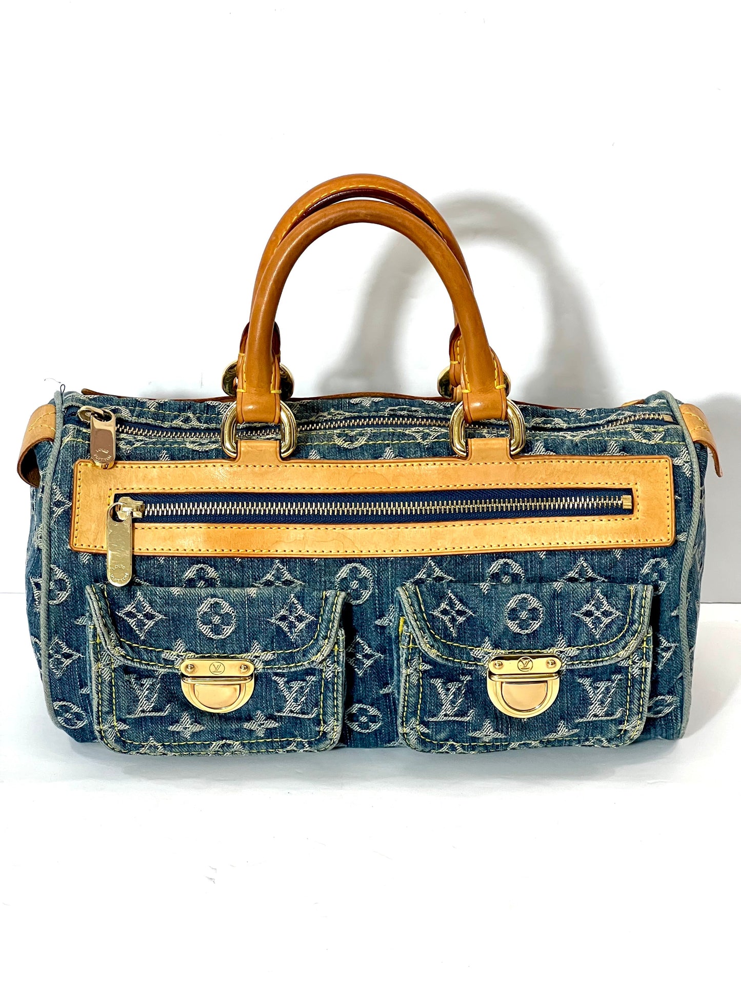 LOUIS VUITTON MONOGRAM DENIM NEO SPEEDY BAG
