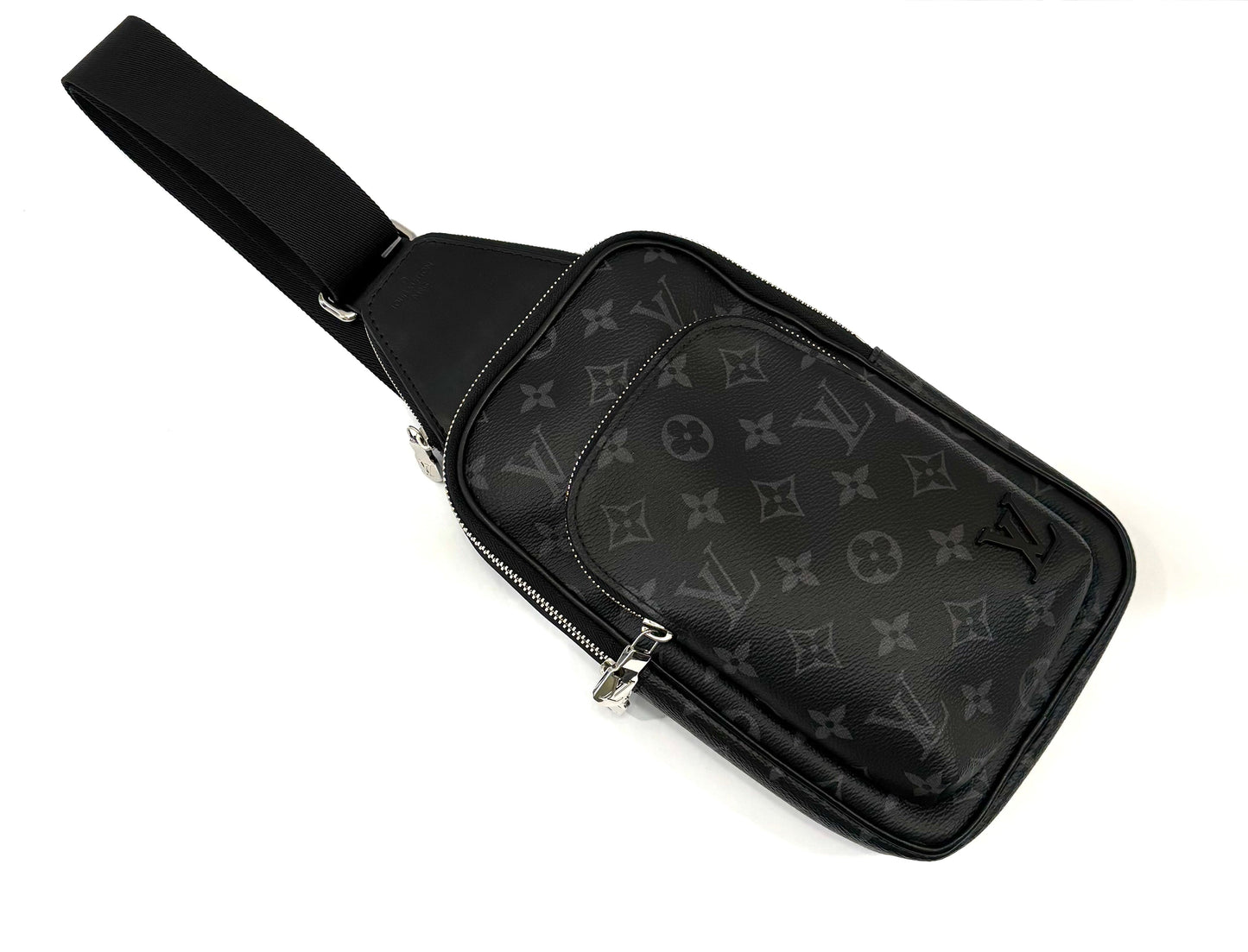 LOUIS VUITTON MONOGRAM ECLIPSE AVENUE SLINGBAG PM BAG