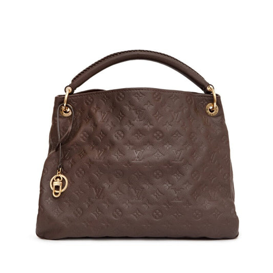 LOUIS VUITTON MONOGRAM EMPREINTE LEATHER ARTSY MM HOBO BAG