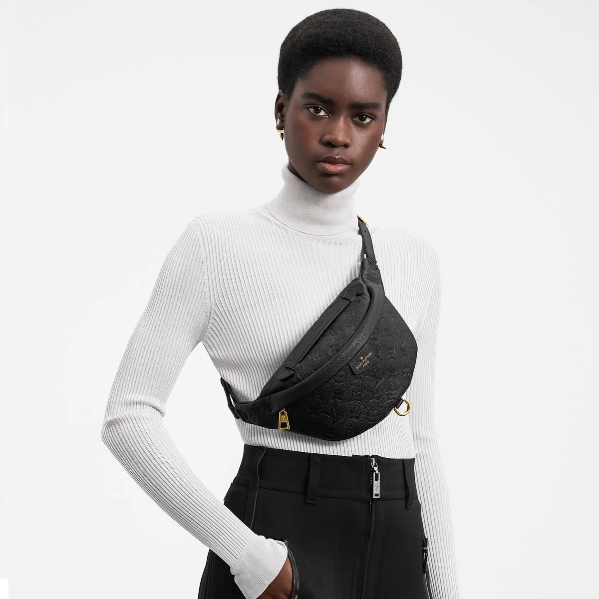 LOUIS VUITTON MONOGRAM EMPREINTE LEATHER BUMBAG