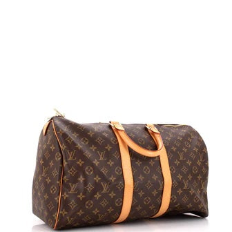 LOUIS VUITTON MONOGRAM KEEPALL 40 HANDBAG