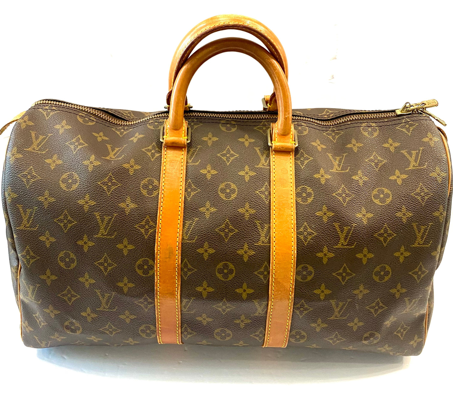 LOUIS VUITTON MONOGRAM KEEPALL 40 HANDBAG