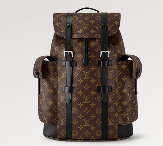 LOUIS VUITTON MONOGRAM MACASSAR CHRISTOPHER PM BACKPACK