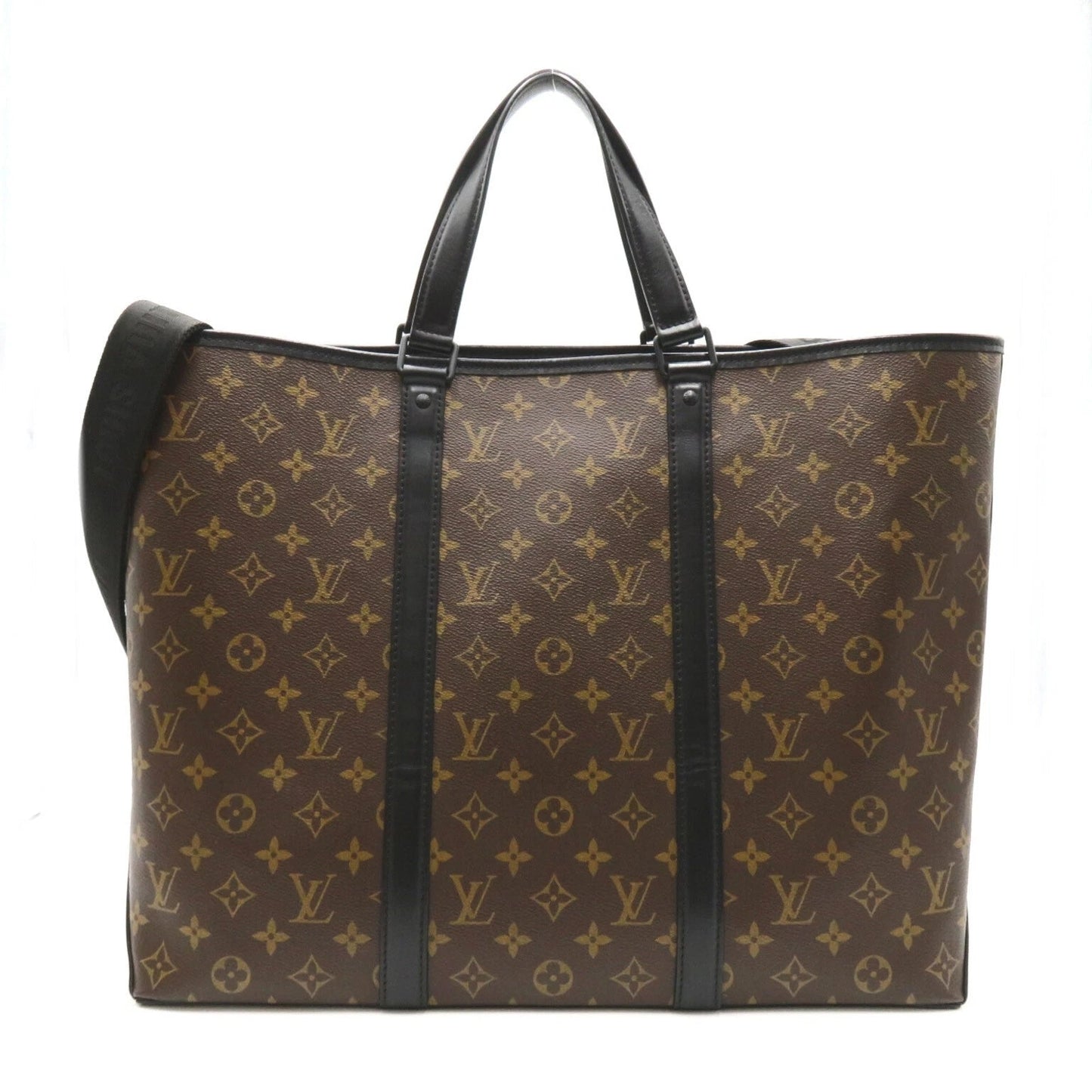 LOUIS VUITTON MONOGRAM MACASSAR WEEKEND TOTE GM