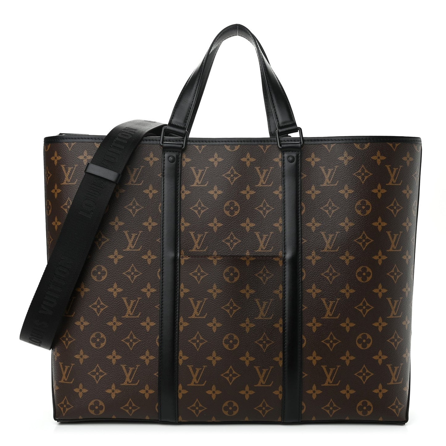 LOUIS VUITTON MONOGRAM MACASSAR WEEKEND TOTE GM