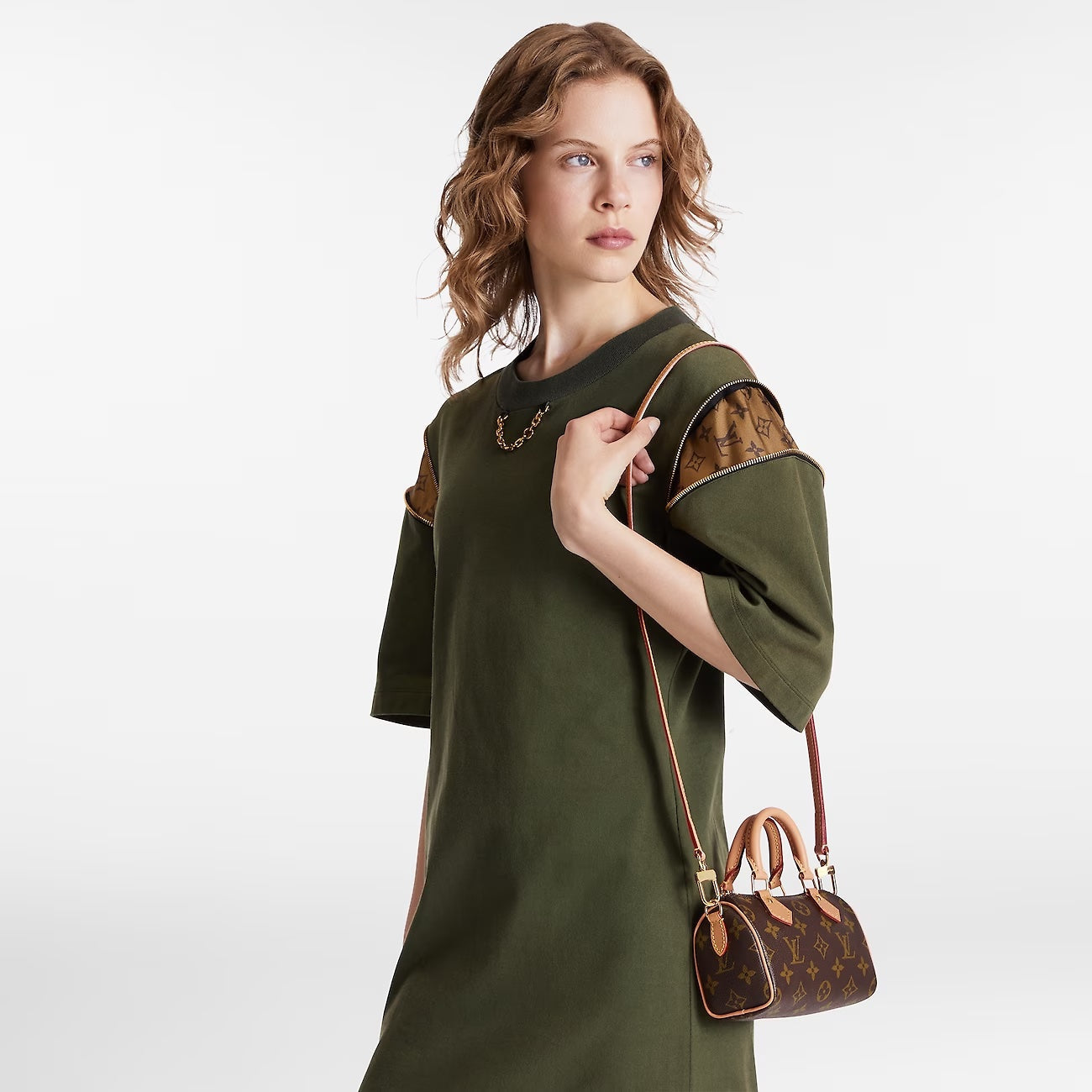 LOUIS VUITTON MONOGRAM NANO SPEEDY SHOULDER BAG