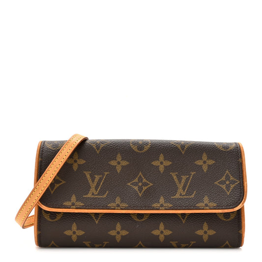 LOUIS VUITTON MONOGRAM TWIN POCHETTE PM CROSSBODY