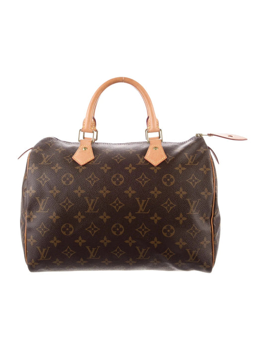 LOUIS VUITTON MONOGRAM SPEEDY 30 HANDBAG