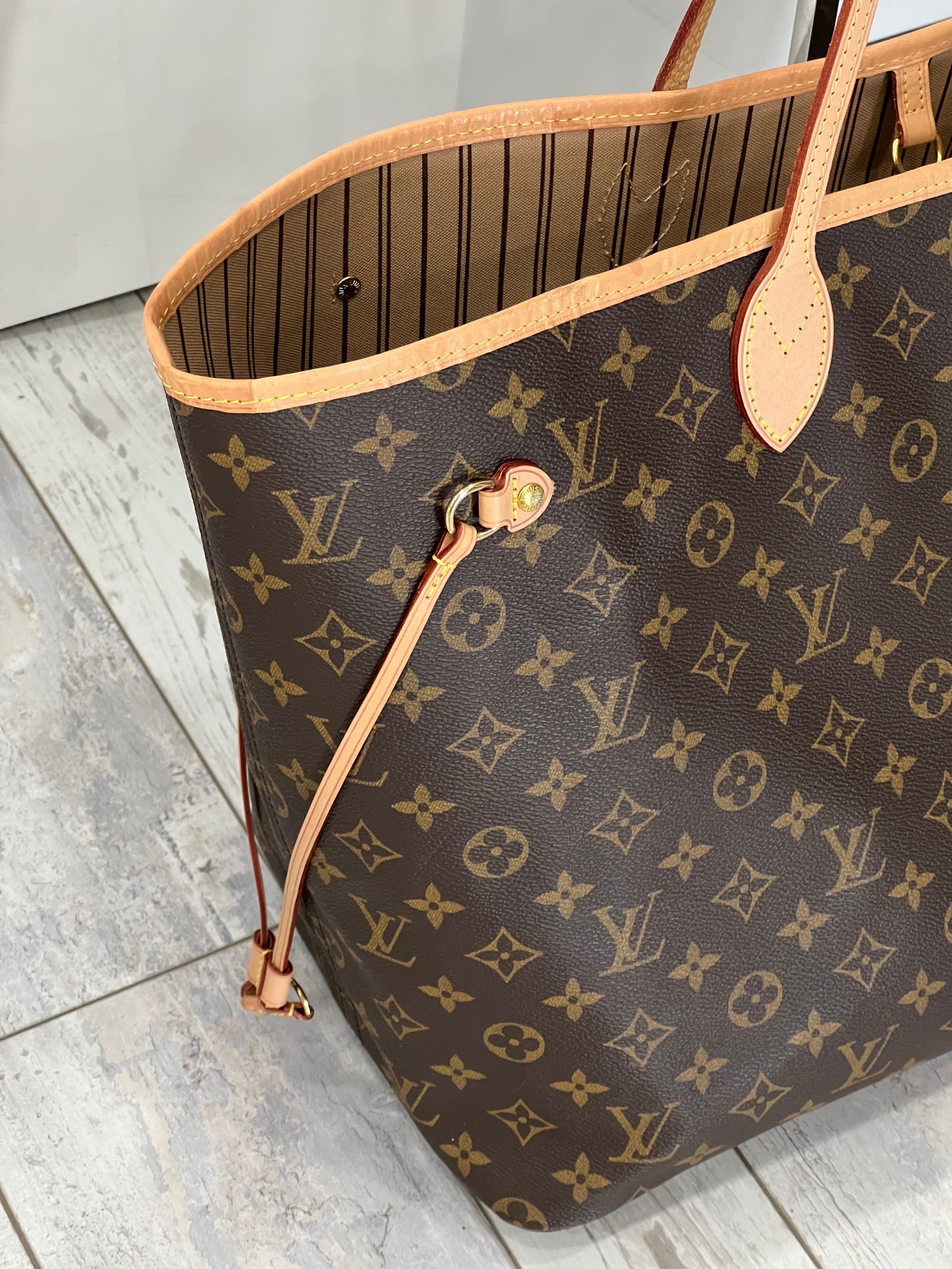 LOUIS VUITTON MONOGRAM NEVERFULL GM TOTE BAG