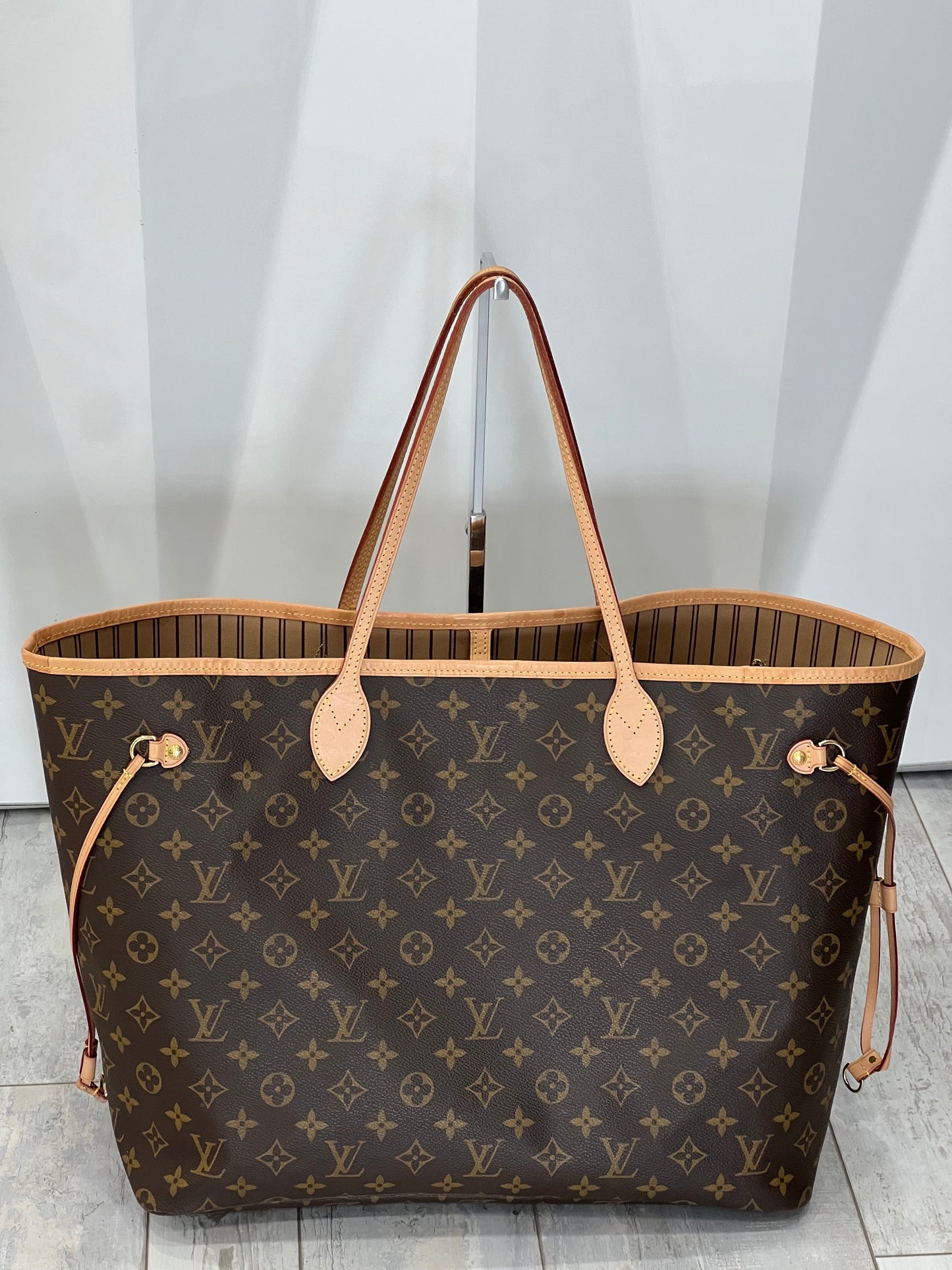 LOUIS VUITTON MONOGRAM NEVERFULL GM TOTE BAG