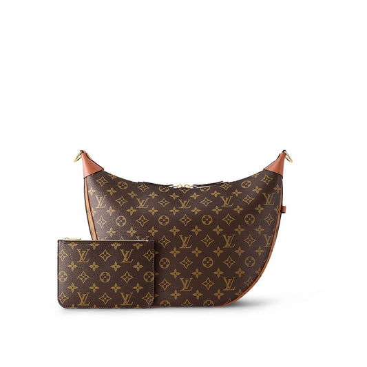 LOUIS VUITTON REVERSE MONOGRAM LOOP HOBO BAG WITH POCHETTE