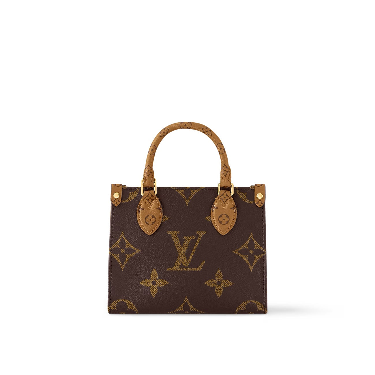 LOUIS VUITTON REVERSE MONOGRAM GIANT "ONTHEGO" BB TOTE BAG