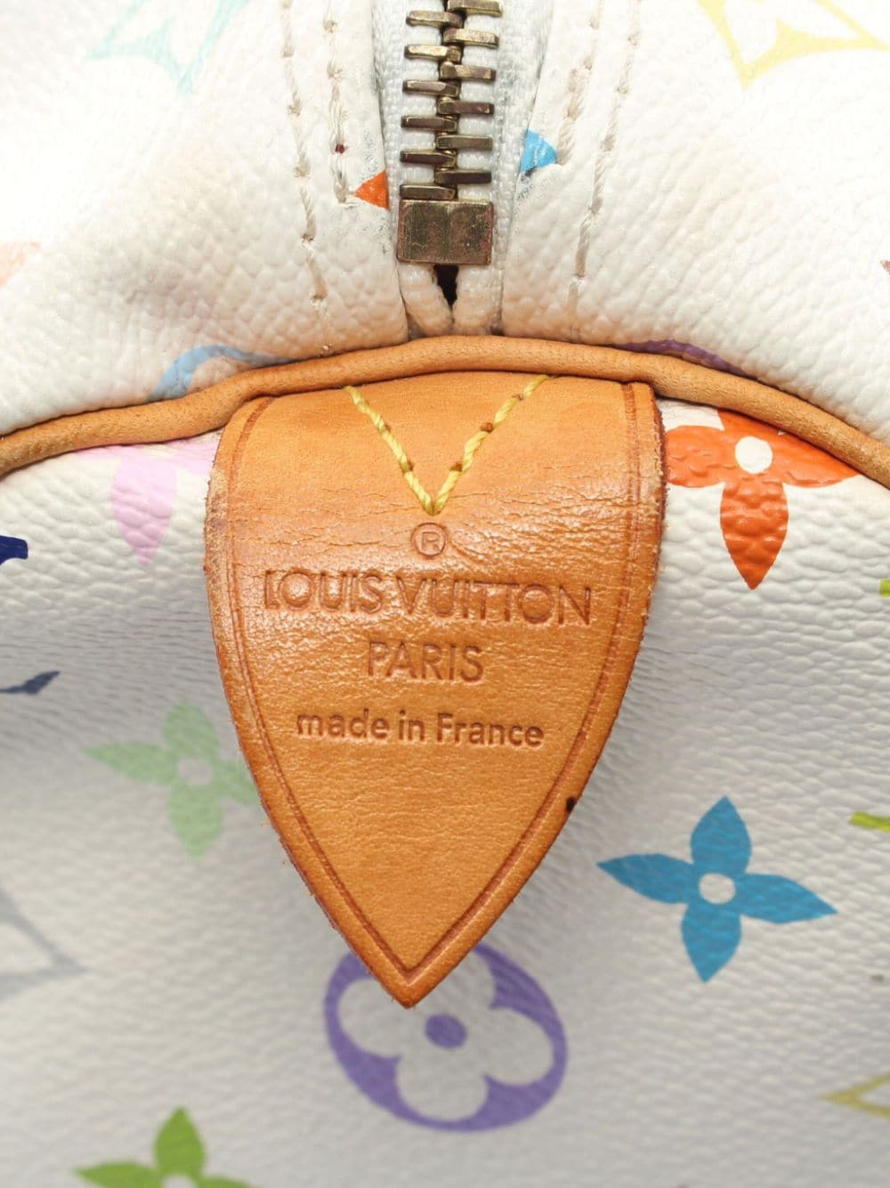 LOUIS VUITTON X TAKASHI MURAKAMI MULTICOLOR MONOGRAM LIMITED EDITION SPEEDY 30 HANDBAG