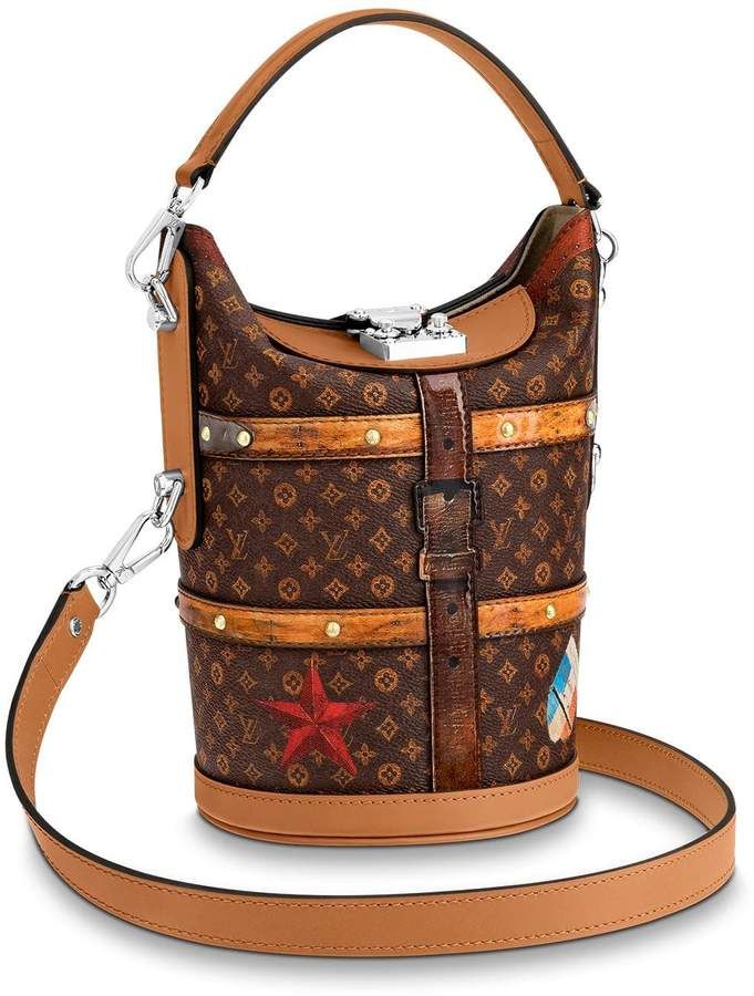 LOUIS VUITTON TRANSFORMED MONOGRAM TIME TRUNK DUFFLE BAG