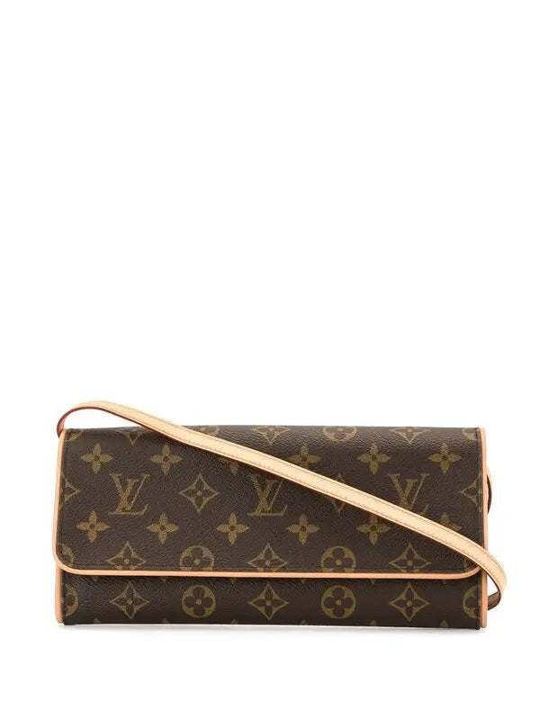 LOUIS VUITTON MONOGRAM TWIN GM POCHETTE SHOULDER BAG