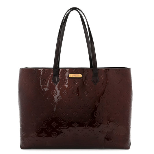 LOUIS VUITTON MONOGRAM VERNIS WILSHIRE GM TOTE BAG