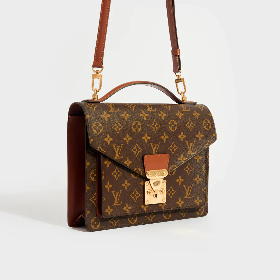 LOUIS VUITTON MONCEAU MONOGRAM SHOULDER BAG