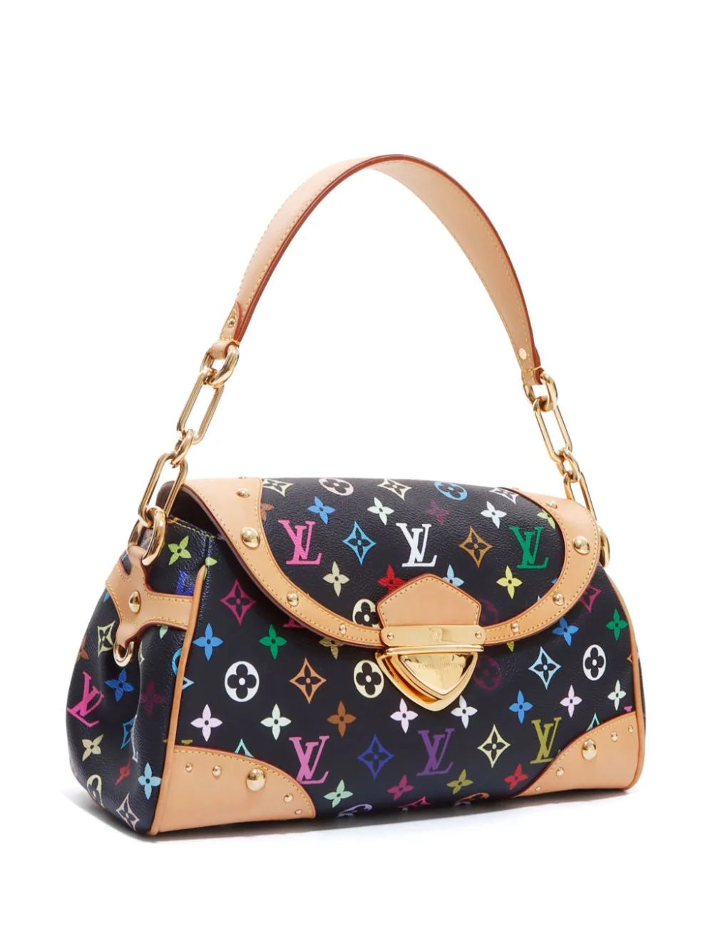 LOUIS VUITTON X TAKASHI MURAKAMI MONOGRAM BEVERLY MM SATCHEL