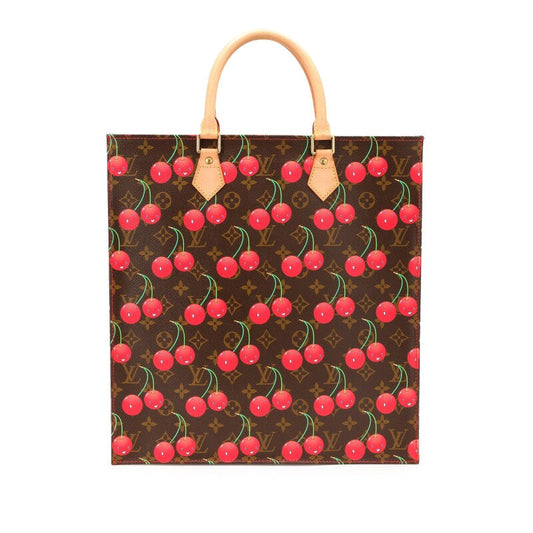 LOUIS VUITTON X TAKASHI MURAKAMI MONOGRAM CERISES SACE PLAT TOTE