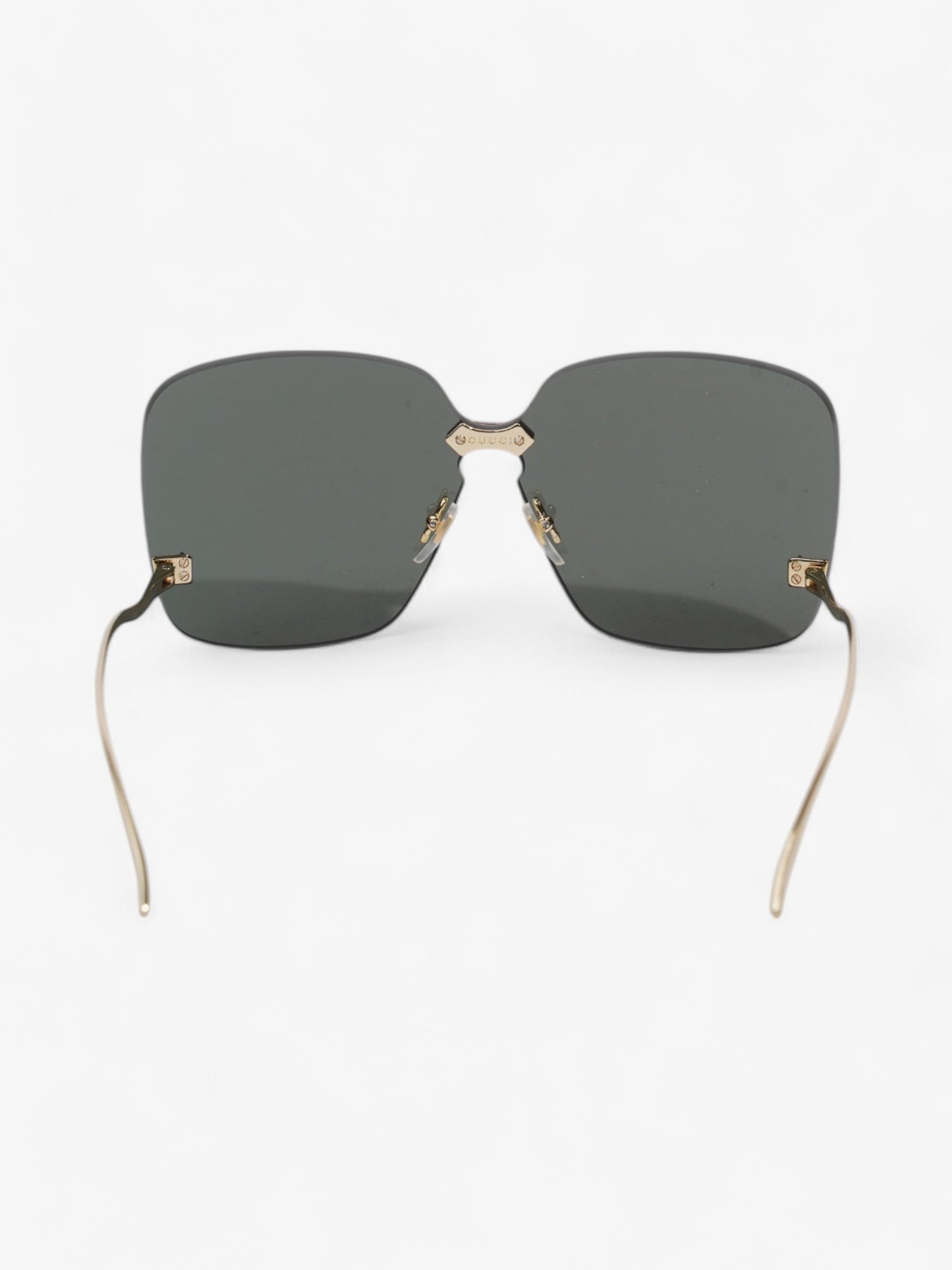 Gucci GG 0352S Sunglasses Black / Gold Base Metal 145mm