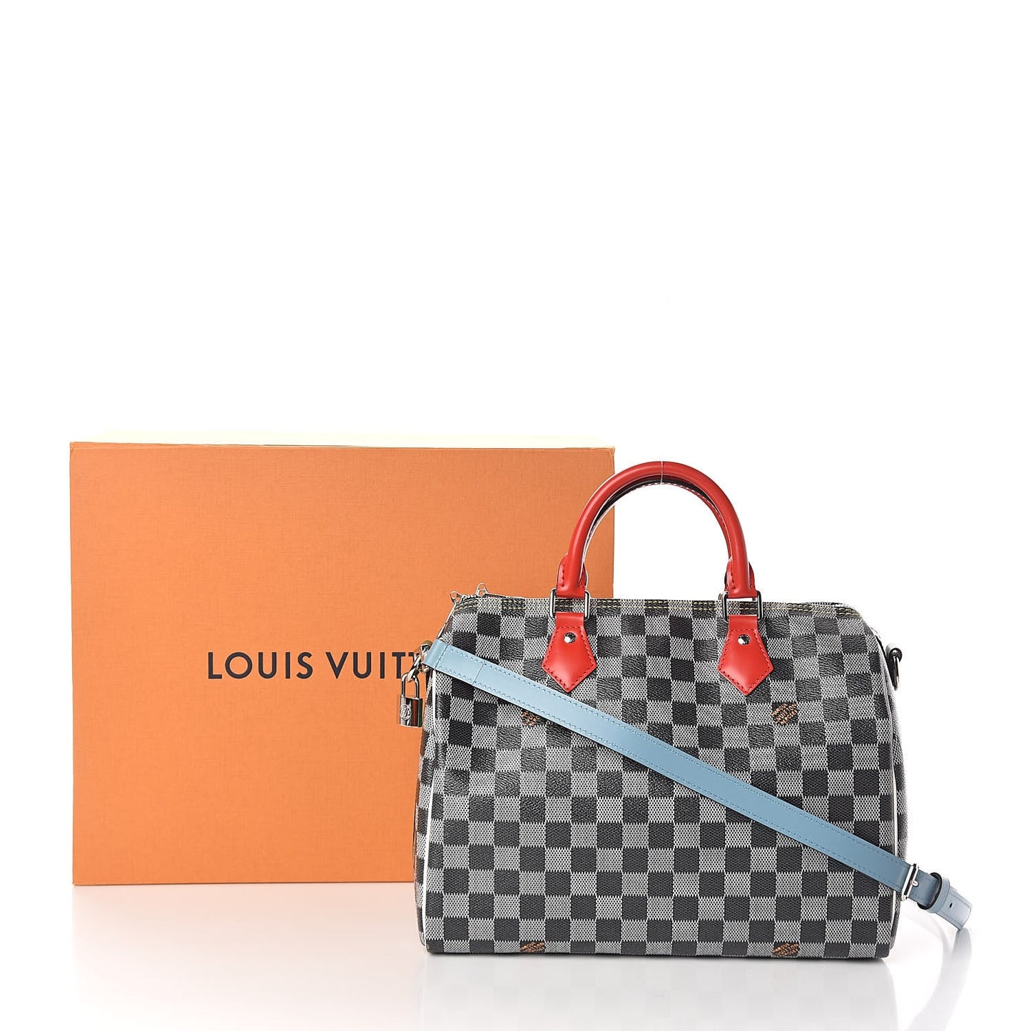 LOUIS VUITTON DAMIER SPEEDY 30 BANDOULIÈRE HANDBAG