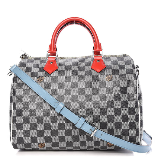 LOUIS VUITTON DAMIER SPEEDY 30 BANDOULIÈRE HANDBAG