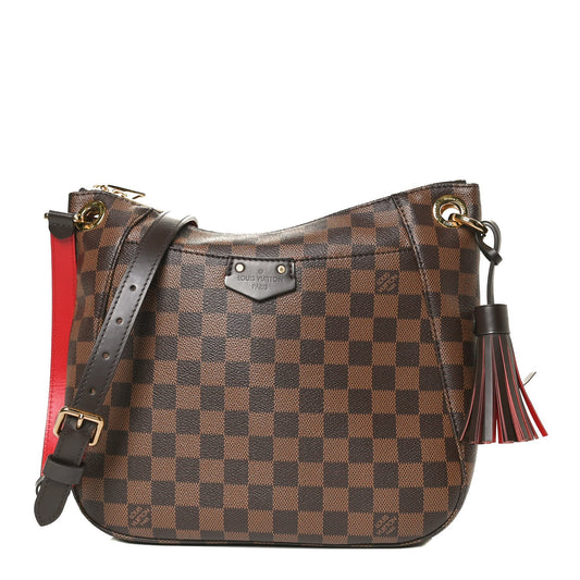 LOUIS VUITTON DAMIER EBENE SOUTH BANK CROSSBODY BAG