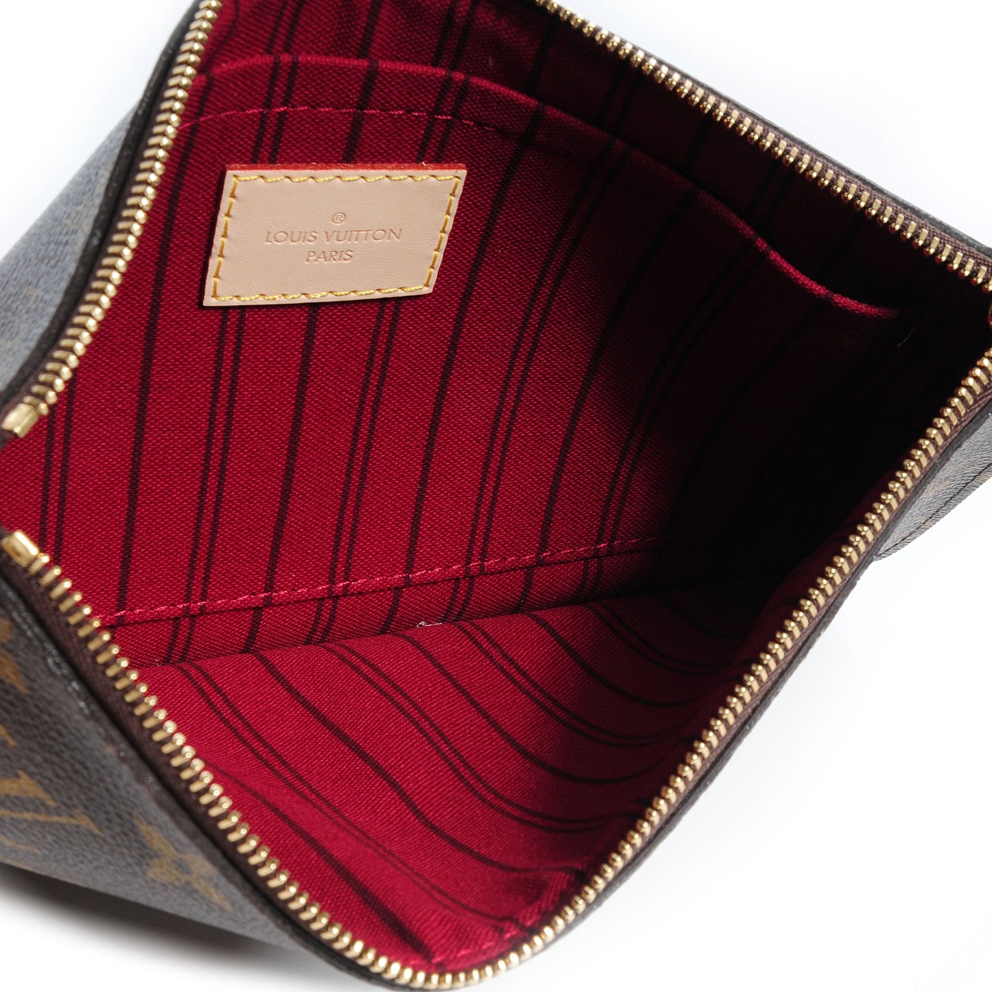 LOUIS VUITTON MONOGRAM NEVERFULL MM GM POCHETTE