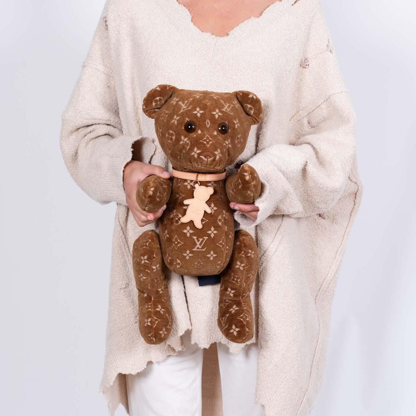 Limited Edition Louis Vuitton Monogram Doudou Teddy Bear 2020
