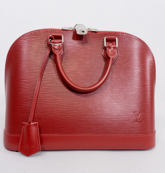 LOUIS VUITTON EPI ALMA NM HANDBAG