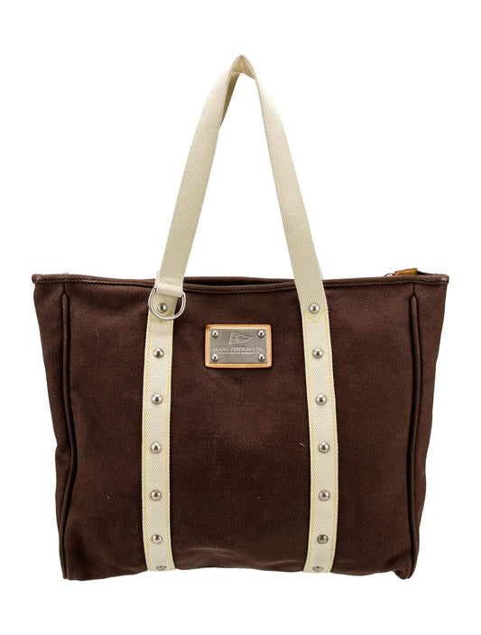 LOUIS VUITTON ANTIGUA CABAS GM TOTE BAG