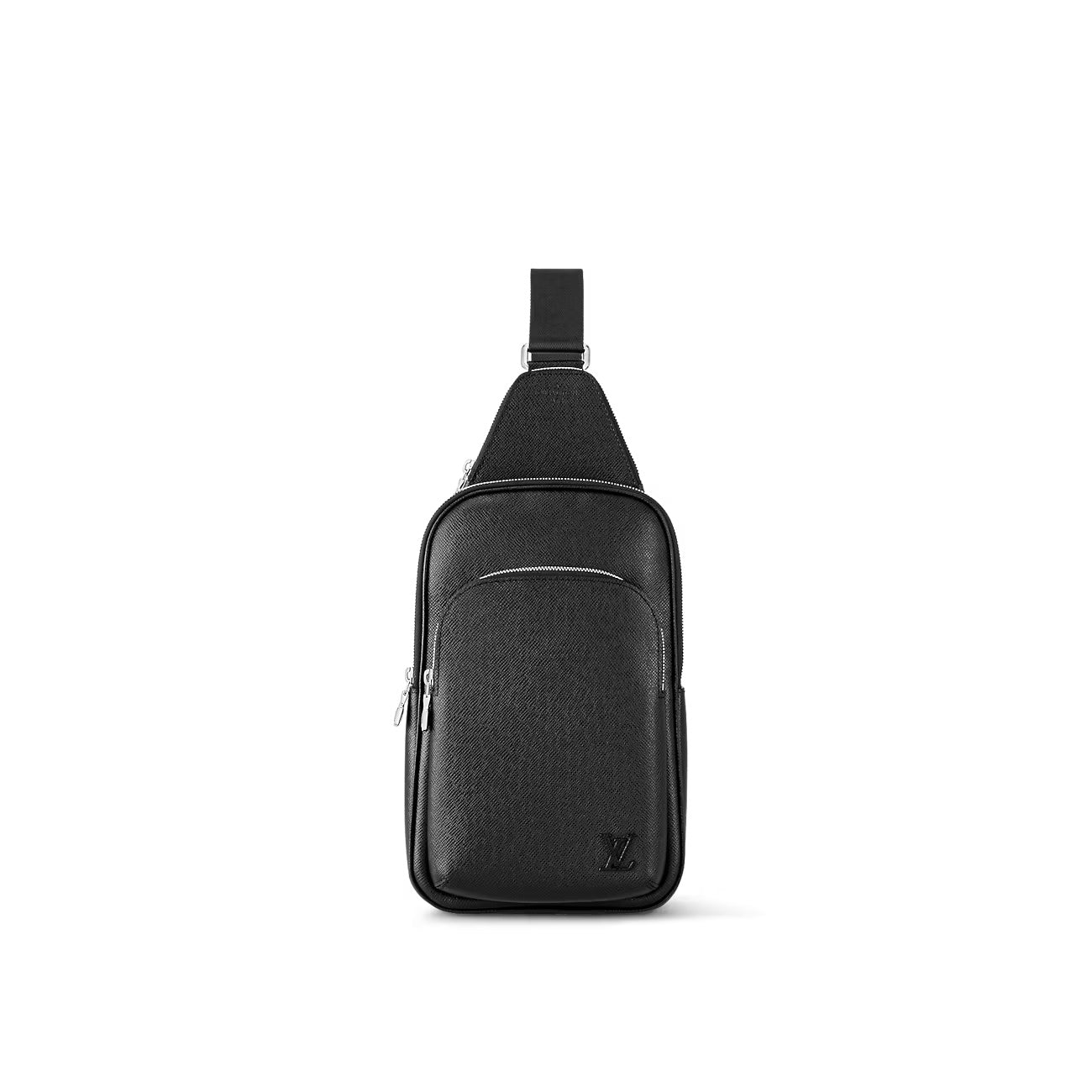 LOUIS VUITTON AVENUE NM BLACK TAIGA LEATHER SLINGBAG