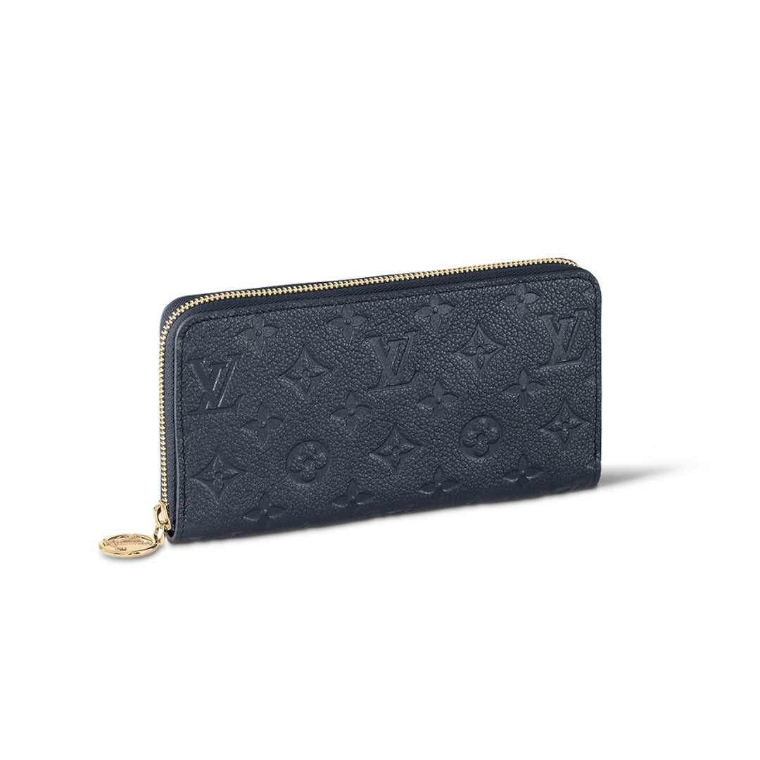 LOUIS VUITTON MONOGRAM EMPREINTE LEATHER ZIPPY WALLET