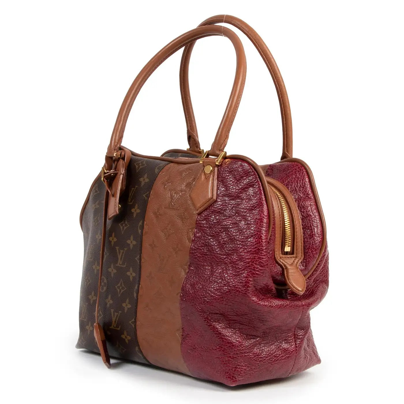 LOUIS VUITTON BLOCKS ZIPPED LIMITED EDITION BAG