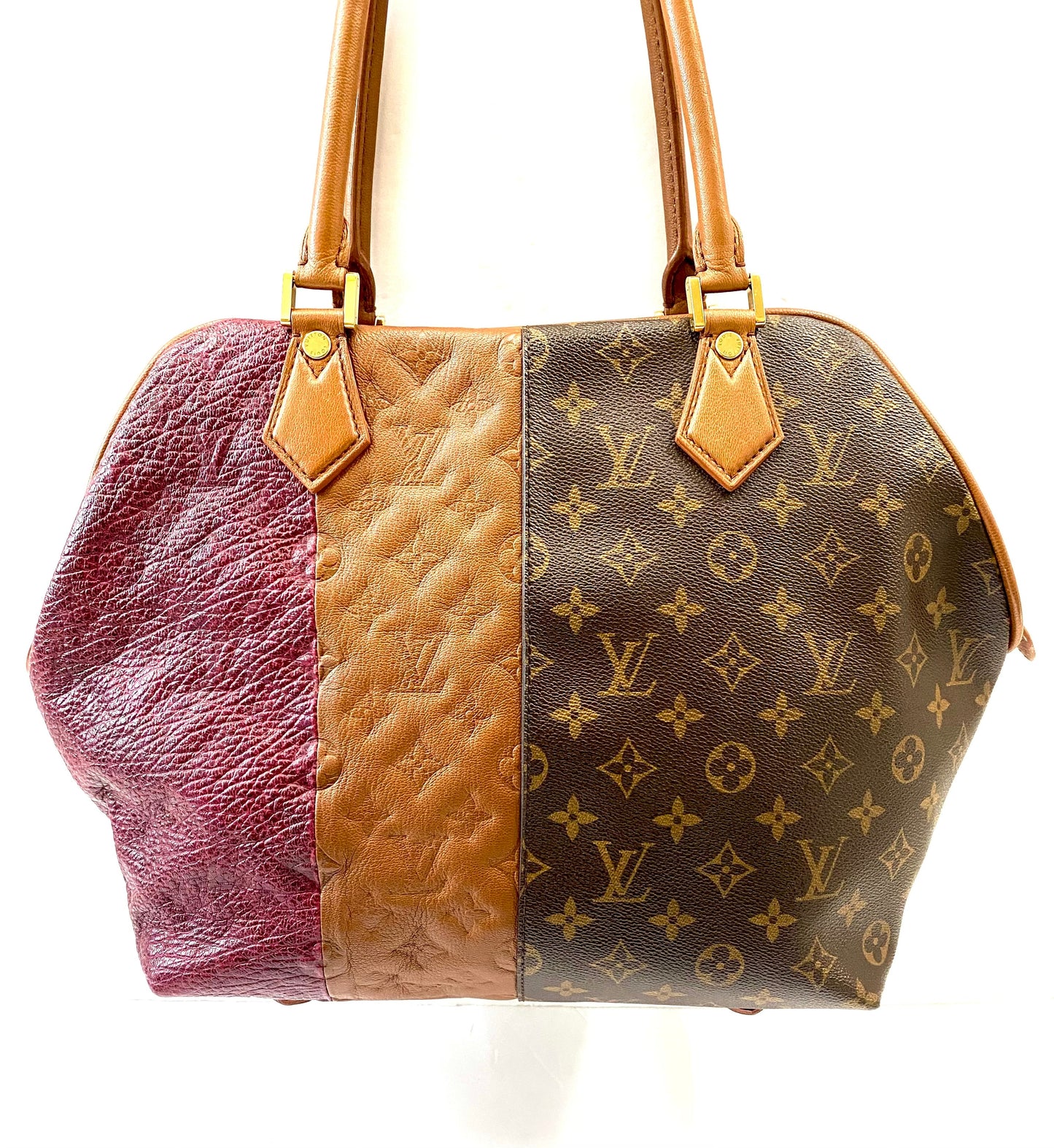 LOUIS VUITTON BLOCKS ZIPPED LIMITED EDITION BAG