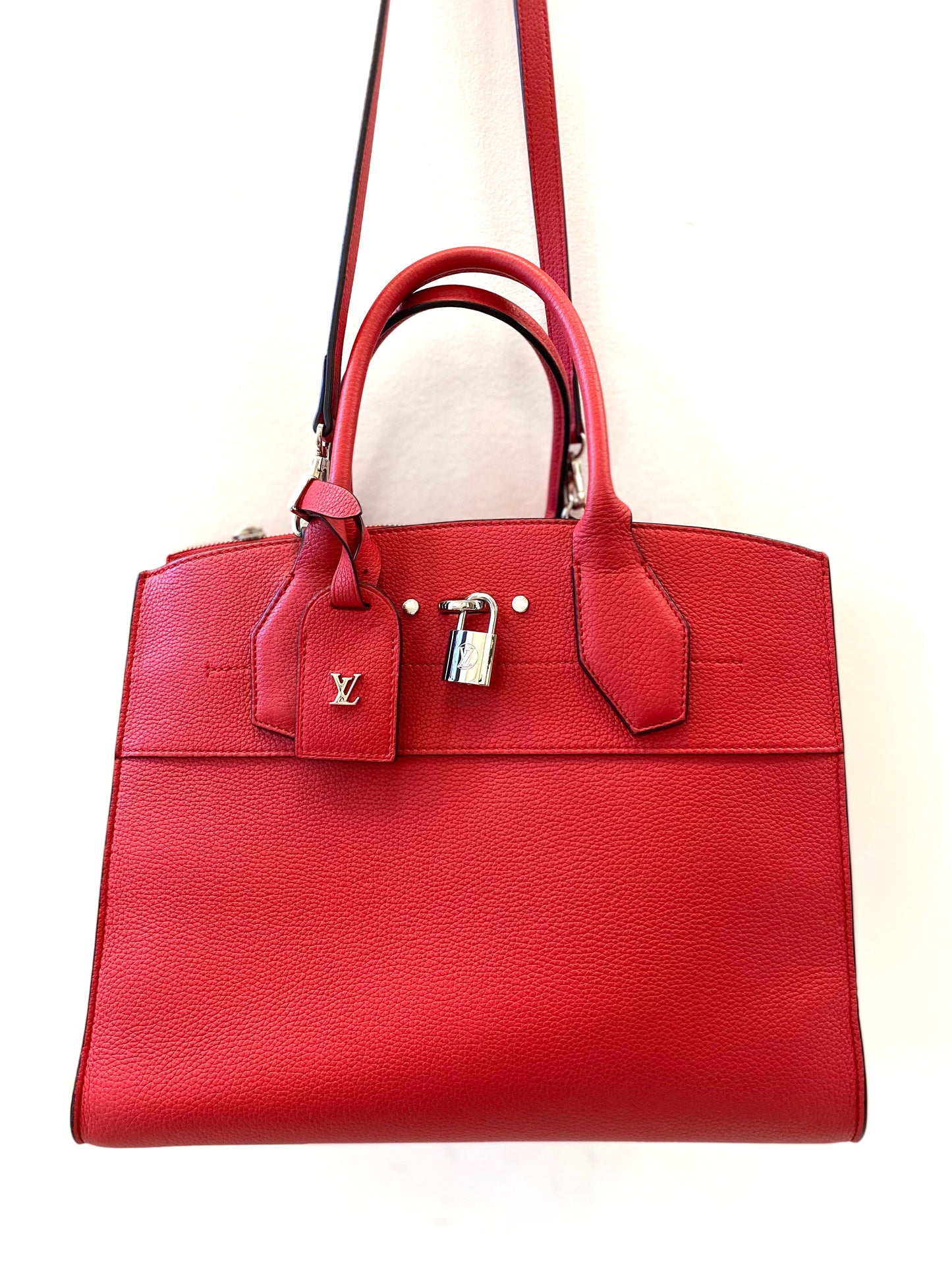 LOUIS VUITTON CITY STEAMER TOTE BAG MM