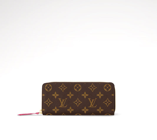 LOUIS VUITTON PORTEFEUILLE CLEMENCE MONOGRAM LONG WALLET