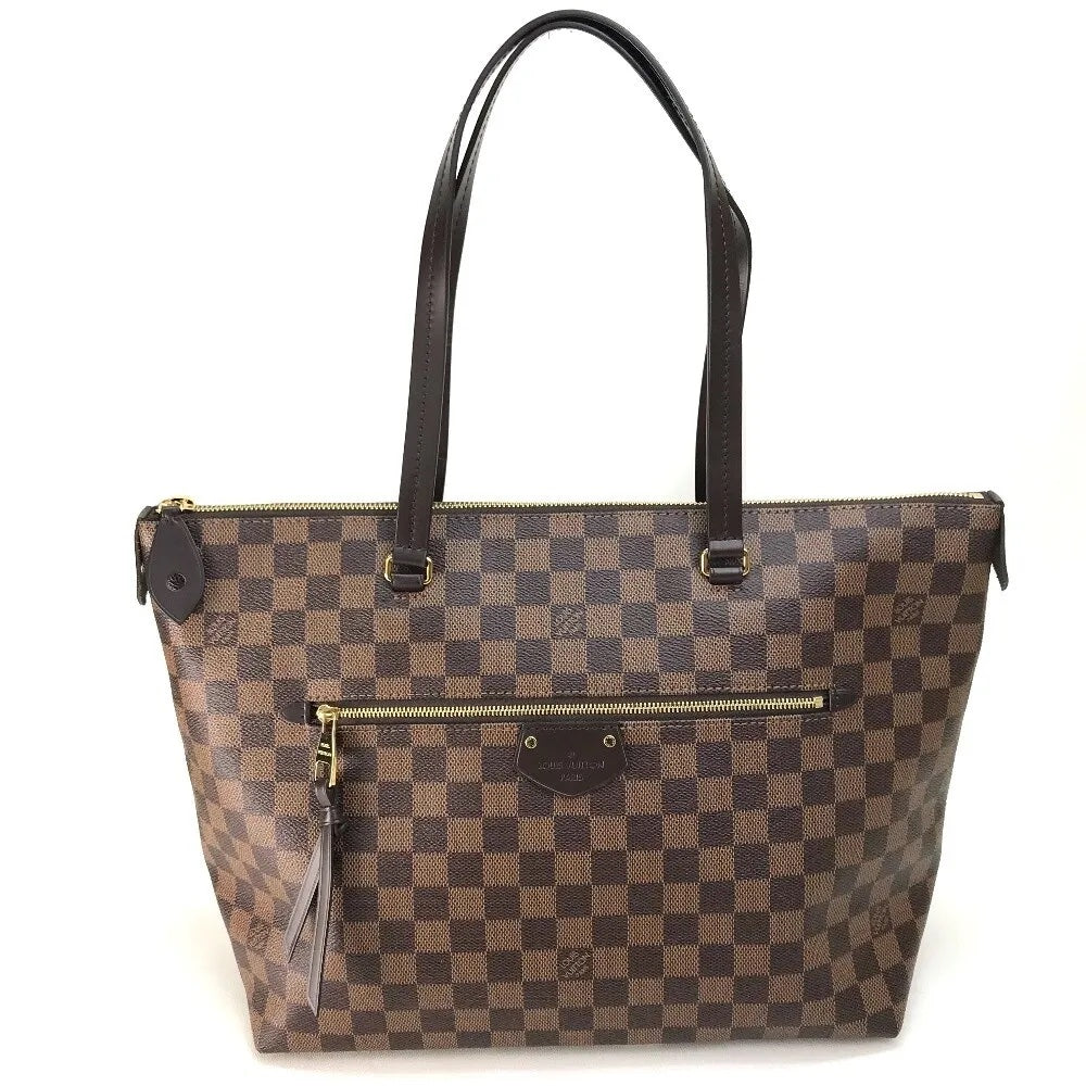 LOUIS VUITTON DAMIER EBENE LENA TOTE BAG MM