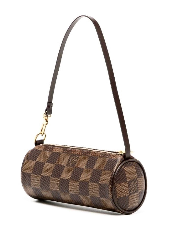 LOUIS VUITTON DAMIER EBENE MINI PAPILLON POCHETTE BAG