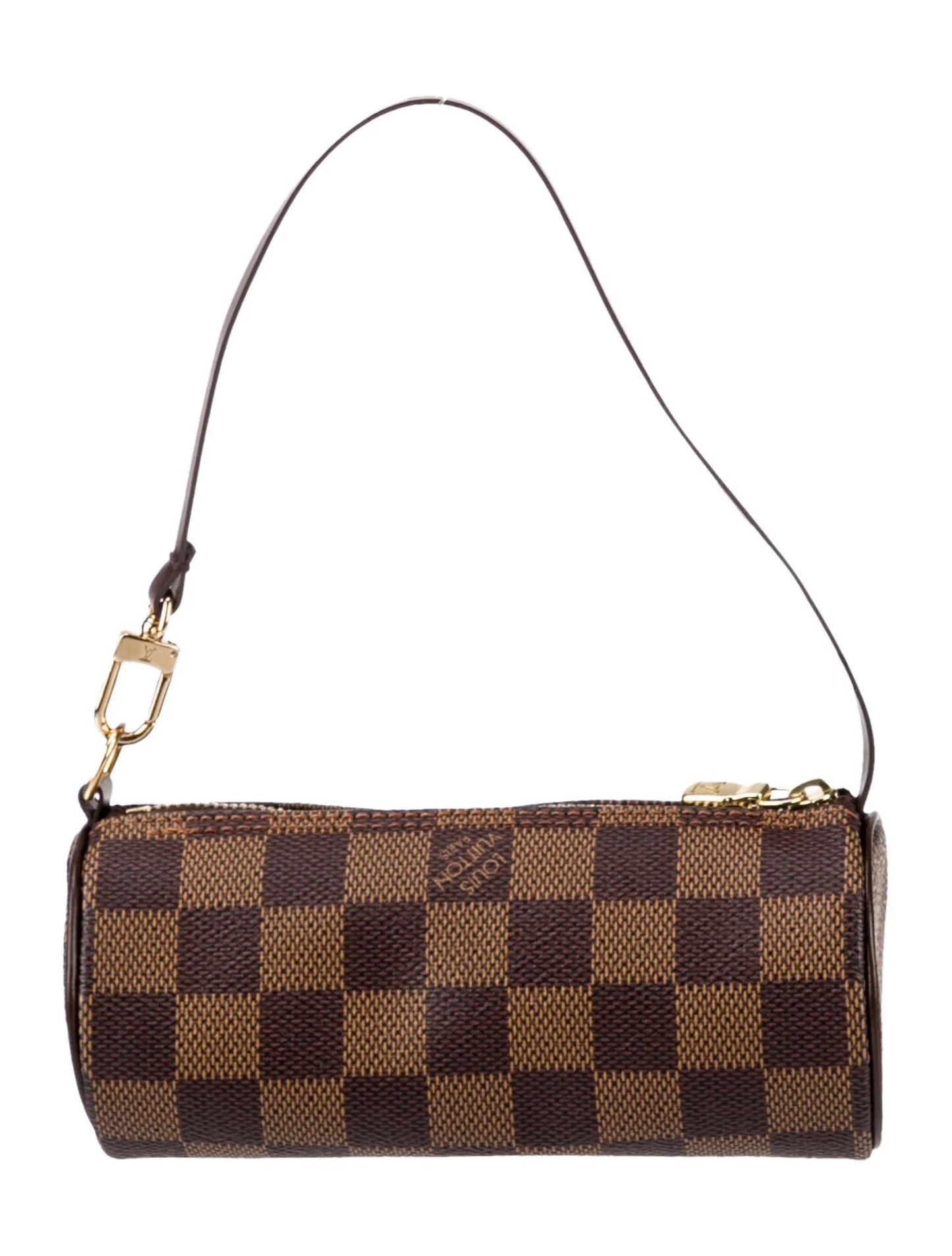 LOUIS VUITTON DAMIER EBENE MINI PAPILLON POCHETTE BAG