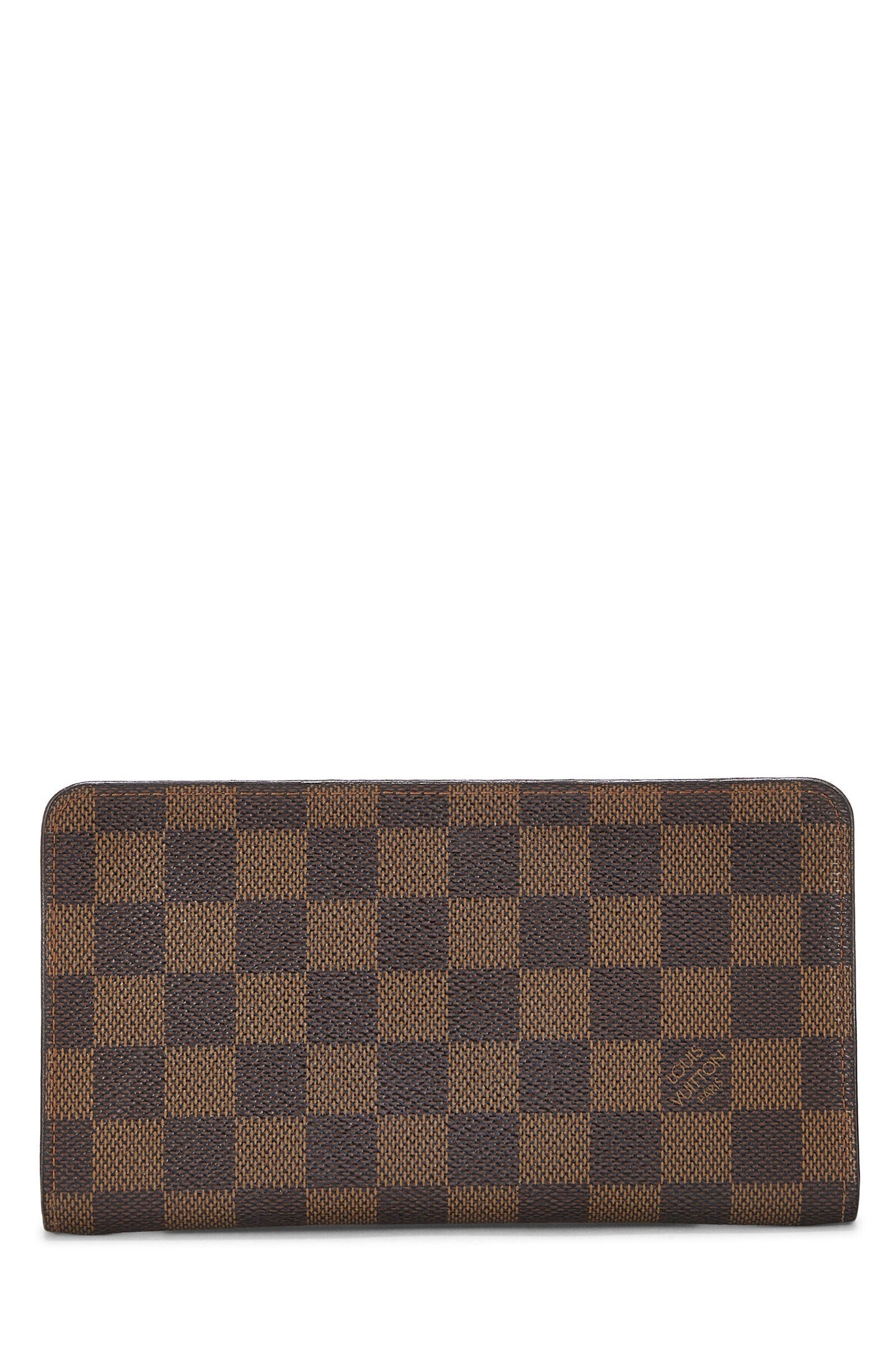 LOUIS VUITTON DAMIER EBENE PORTE MONNAIE ZIPPY WALLET