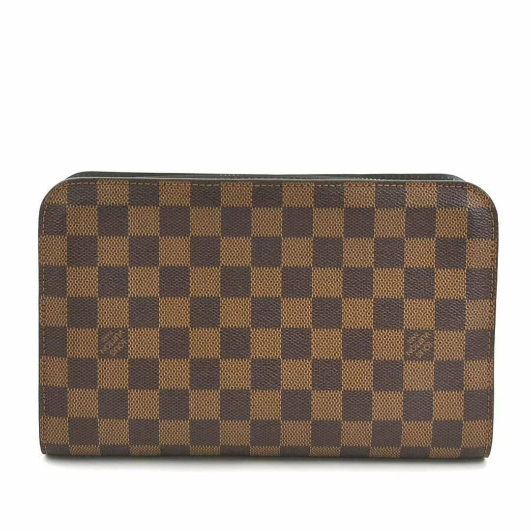 LOUIS VUITTON POCHETTE SAINT LOUIS DAMIER EBENE CLUTCH