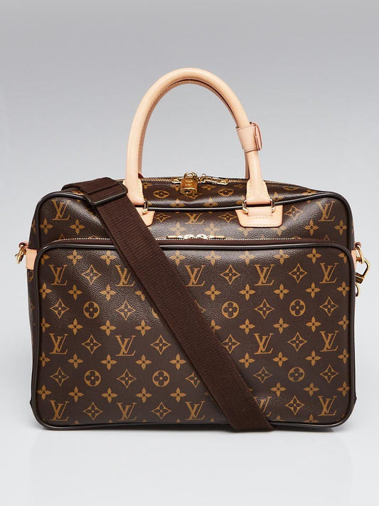 LOUIS VUITTON Monogram Canvas Icare Laptop Bag