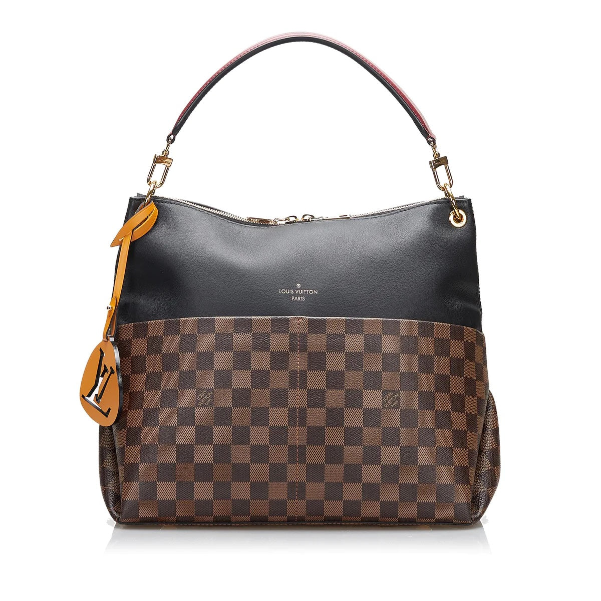 LOUIS VUITTON DAMIER EBENE MAIDA HOBO BAG NOIR