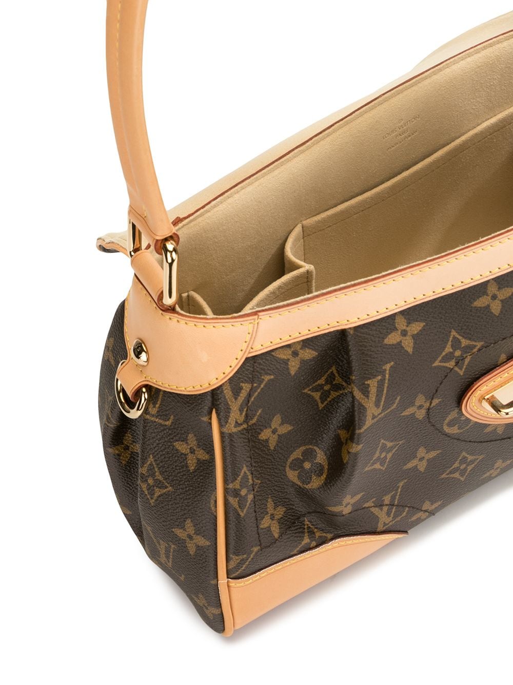 LOUIS VUITTON MONOGRAM BEVERLY MM SATCHEL