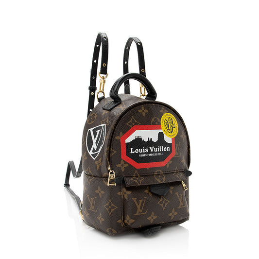 Louis Vuitton Monogram Canvas Palm Springs Mini Backpack - FINAL SALE (SHF-21047)