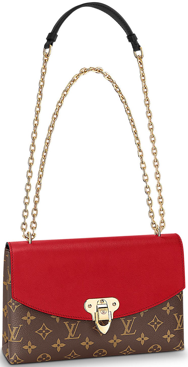 LOUIS VUITTON MONOGRAM CHERRY SAINT PLACIDE SHOULDER BAG