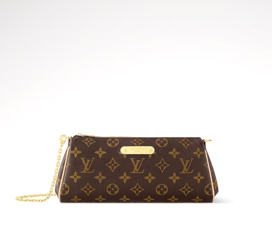 LOUIS VUITTON MONOGRAM EVA POCHETTE CHAIN BAG